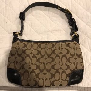 Tan Coach Purse
